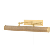 Mitzi - HL263203-AGB/GC - Three Light Picture Light - Holly - Aged Brass