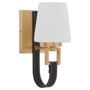 Quorum - 535-1-80 - One Light Wall Mount - Hidalgo - Aged Brass|Aged Brass