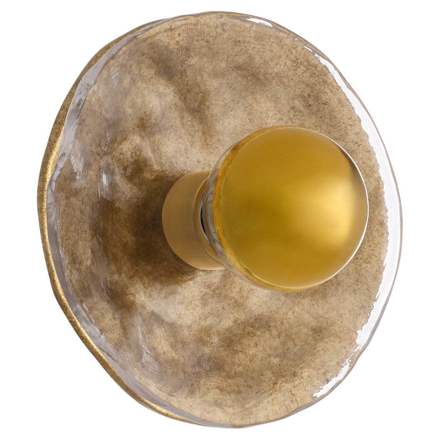Quorum - 53-8-47 - One Light Wall Sconce - Del Rey - Brushed Brass