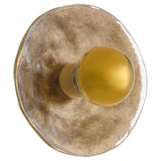 Quorum - 53-8-47 - One Light Wall Sconce - Del Rey - Brushed Brass