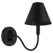 Quorum - 5914-1-59 - One Light Swing-Arm Lamp - Waltz - Matte Black