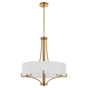 Quorum - 841-4-47 - Four Light Pendant - Imperial - Brushed Brass