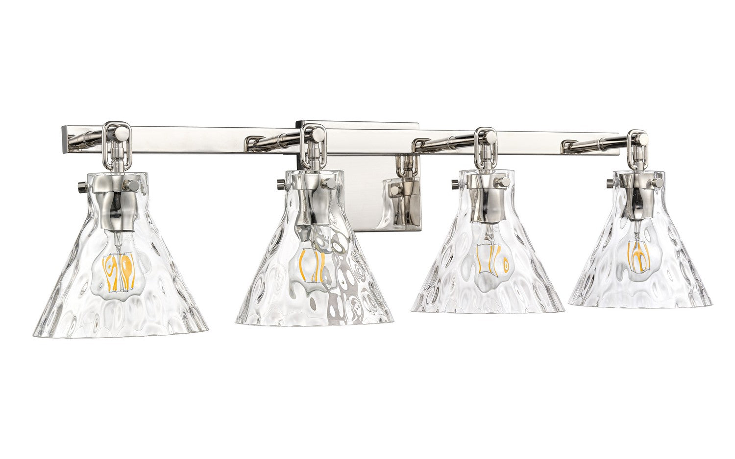 Millennium - 20004-PN - Four Light Vanity - Barlon - Polished Nickel