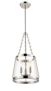Millennium - 21403-PN - Three Light Pendant - Adabella - Polished Nickel