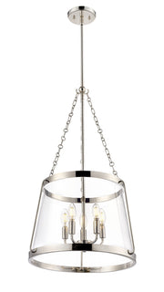 Millennium - 21405-PN - Five Light Pendant - Adabella - Polished Nickel