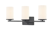 Millennium - 2703WG-MB - Three Light Vanity - Verlana - Matte Black