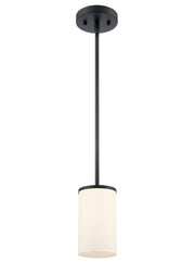 Millennium - 2711WG-MB - One Light Mini Pendant - Verlana - Matte Black