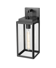 Millennium - 902001-PBK - One Light Outdoor Wall Lantern - Alpharetta - Powder Coated Black