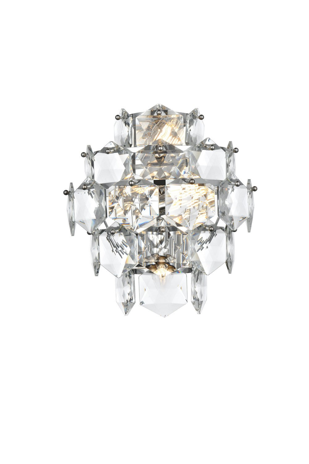 Elegant Lighting - 1050W15C - Four Light Wall Sconce - Adaline - Chrome