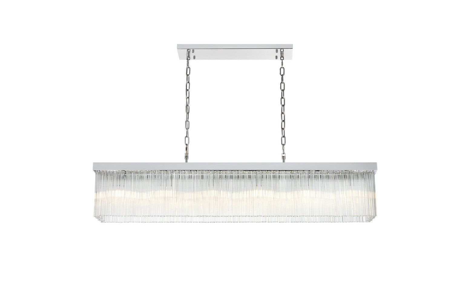 Elegant Lighting - 1070G49C - Six Light Chandelier - Harlow - Chrome