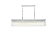 Elegant Lighting - 1070G49C - Six Light Chandelier - Harlow - Chrome