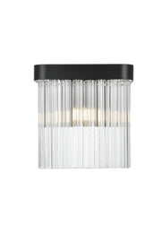 Elegant Lighting - 1070W9BK - One Light Wall Sconce - Harlow - Black