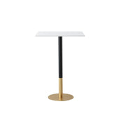 Elegant Lighting - AF11R2428WH - Pub Table - Ronan - White