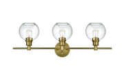 Elegant Lighting - LD2318SG - Three Light Wall Sconce - Collier - Satin Gold