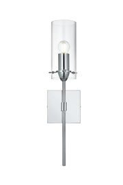 Elegant Lighting - LD2361C - One Light Wall Sconce - Elsreth - Chrome and Clear