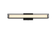 Elegant Lighting - LD301W24BK - LED Wall Sconce - Aden - Black