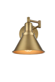 Elegant Lighting - LD7326W7SG - One Light Wall Sconce - Varden - Satin Gold