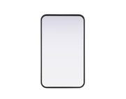 Elegant Lighting - MR8A1830BLK - Mirror - Remy - Black