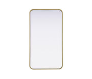 Elegant Lighting - MR8A2036BRA - Mirror - Remy - Brass