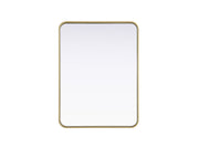 Elegant Lighting - MR8A2432BRA - Mirror - Remy - Brass