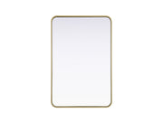 Elegant Lighting - MR8A2436BRA - Mirror - Remy - Brass
