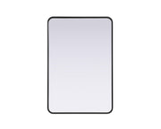 Elegant Lighting - MR8A2740BLK - Mirror - Remy - Black