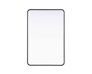 Elegant Lighting - MR8A2842BLK - Mirror - Remy - Black