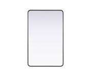 Elegant Lighting - MR8A3048BLK - Mirror - Remy - Black