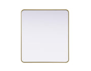 Elegant Lighting - MR8A3640BRA - Mirror - Remy - Brass