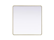 Elegant Lighting - MR8A4848BRA - Mirror - Remy - Brass
