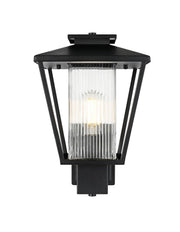 Elegant Lighting - OD306W15BK - One Light Outdoor Wall Sconce - Gaul - Black