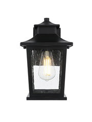 Elegant Lighting - OD351W12BK - One Light Outdoor Wall Sconce - Redner - Black