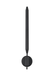 Elegant Lighting - OD401W28BK - LED Outdoor Wall Sconce - Odin - Black