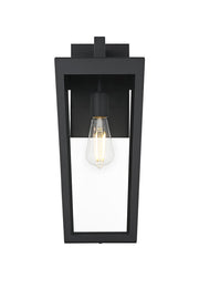 Elegant Lighting - OD405W18BK - One Light Outdoor Wall Sconce - William - Black