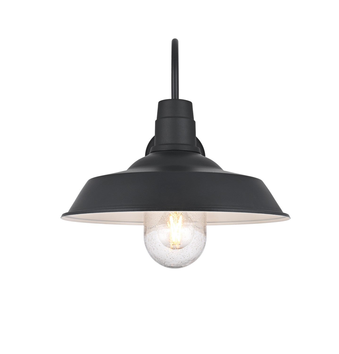 Elegant Lighting - OD415W21BK - One Light Outdoor Wall Sconce - Rayan - Black