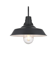 Elegant Lighting - OD415W21BK - One Light Outdoor Wall Sconce - Rayan - Black