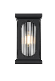 Elegant Lighting - OD417W14BK - One Light Outdoor Wall Sconce - Sevyn - Black