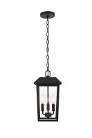 Three Light Outdoor Pendant