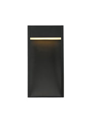 Elegant Lighting - OD504W15BK - LED Outdoor Wall Sconce - Adriel - Black