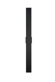 Elegant Lighting - OD506W48BK - LED Outdoor Wall Sconce - Waylen - Black
