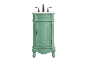 Elegant Lighting - VF10119VM-VW - Single Bathroom Vanity - Danville - Vintage mint