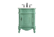 Elegant Lighting - VF-1031VM-VW - Single Bathroom Vanity - Berkshire - Vintage mint