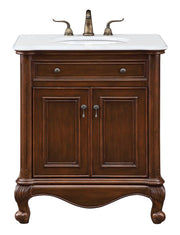 Elegant Lighting - VF-1032-VW - Single Bathroom Vanity - Berkshire - Brown