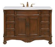 Elegant Lighting - VF-1034-VW - Single Bathroom Vanity - Windsor - Brown