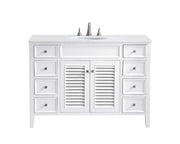 Elegant Lighting - VF-1041-VW - Single Bathroom Vanity - Cape Cod - Antique white