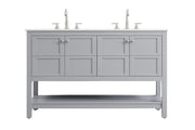 Elegant Lighting - VF16454DGR - Bathroom Vanity - Theo - grey