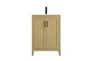 Elegant Lighting - VF25124MHB - Bathroom Vanity - Finnley - Honey Brown