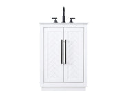 Elegant Lighting - VF29024WH - Bathroom Vanity - Chase - White