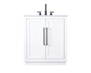 Elegant Lighting - VF29030WH - Bathroom Vanity - Chase - White