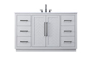 Elegant Lighting - VF29054GR - Bathroom Vanity - Chase - Grey
